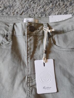 KanCan High-Rise Stretch Jeans in Olive Green